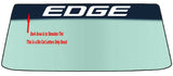 FOR FORD EDGE VEHICLE WINDSHIELDS BANNER GRAPHIC DIE CUT VINYL DECAL