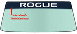 Fits A NISSAN ROGUE Vehicle Custom Windshield Banner Graphic Die Cut Decal - Vinyl Application Tool Included