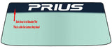 Fits A PRIUS Vehicle Custom Windshield Banner Graphic Die Cut Decal - Vinyl Application Tool Included