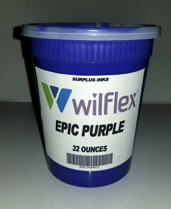 Epic Purple 50200PFX Plastisol Screen Printing Ink Wilflex Surplus