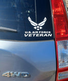 Army, Navy, Air Force, and Marines Veterans Die Cut Decals Sticker Graphics For Car, Laptop, Windows, Glass