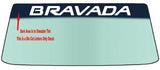 Fits A OLDS BREVADA OLDSMOBILE Vehicle Custom Windshield Banner Graphic Die Cut Decal - Vinyl Application Tool Included