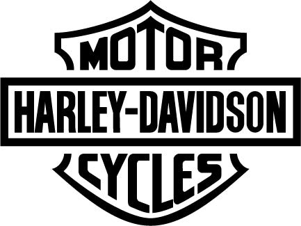 Harley Davidson Die cut Sticker - Laptops, Cars, Windows, Glass. Etc